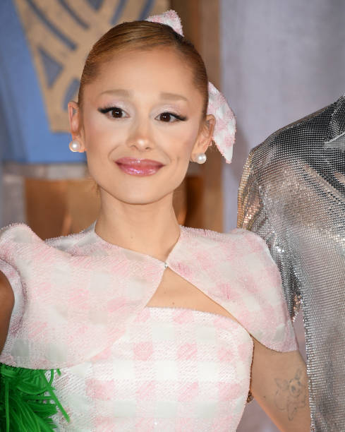 Ariana Grandearrives at the Los Angeles Premiere Of Universal Pictures "Wicked" at Dorothy Chandler Pavilion on November
