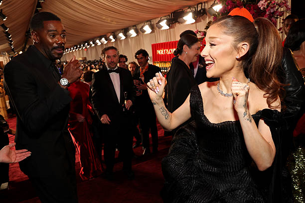Colman Domingo and Ariana Grande attend Moët & Chandon At The 83rd Annual Golden Globe Awards on January 11, 2026 in Los Angeles, California. — frame 57/135 (612×408)
