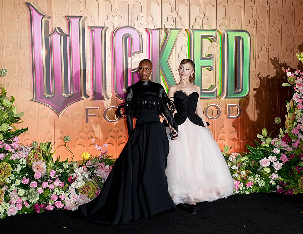 Cynthia Erivo and Ariana Grande at the "Wicked: For Good" New York Premiere held at Lincoln Center for the Performing Ar