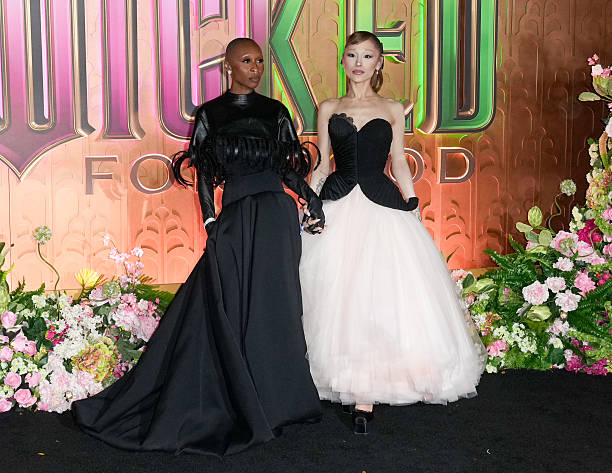 Cynthia Erivo and Ariana Grande at the "Wicked: For Good" New York Premiere held at Lincoln Center for the Performing Ar