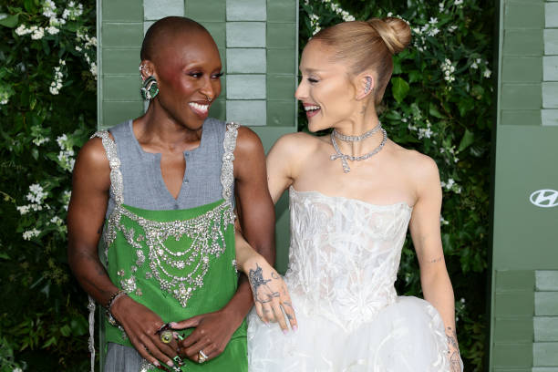 Cynthia Erivo and Ariana Grande attend the WSJ. Magazine 2024 Innovator Awards on October 29, 2024 in New York City