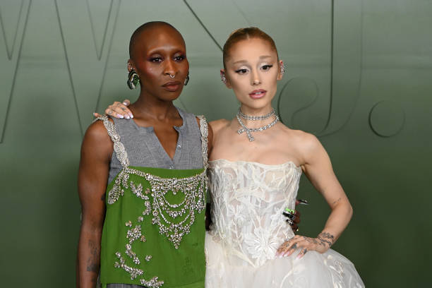 Cynthia Erivo and Ariana Grande attend the WSJ. Magazine 2024 Innovator Awards on October 29, 2024 in New York City