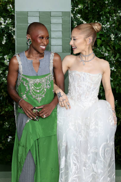 Cynthia Erivo and Ariana Grande attend the WSJ. Magazine 2024 Innovator Awards on October 29, 2024 in New York City