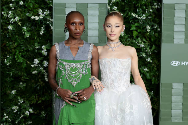 Cynthia Erivo and Ariana Grande attend the WSJ. Magazine 2024 Innovator Awards on October 29, 2024 in New York City