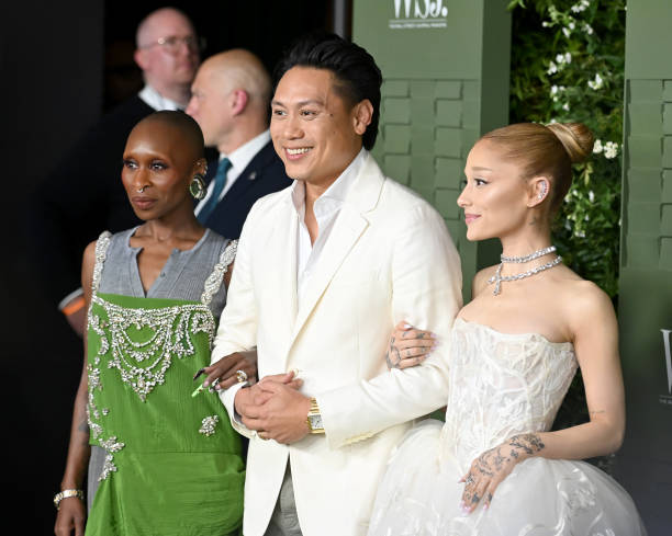 Cynthia Erivo, Jon M. Chu and Ariana Grande attend the WSJ. Magazine 2024 Innovator Awards on October 29, 2024 in New York City. (612×489)