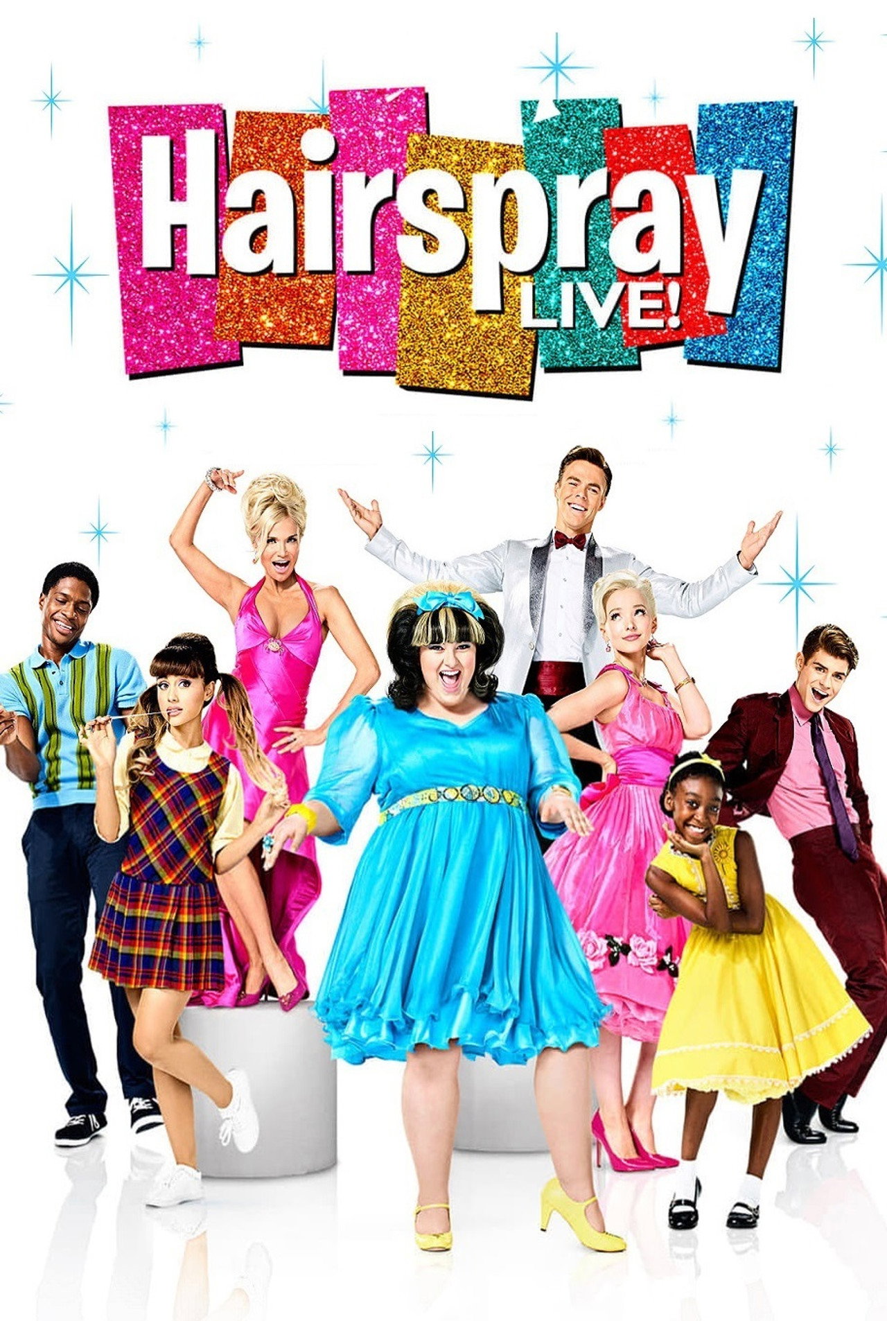 Hairspray Live! — Official Poster (2016) (Ariana Grande as Penny Pingleton) (912×1358)