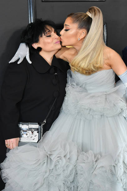 Joan Grande and Ariana Grande attend the 62nd Annual GRAMMY Awards at Staples Center on January 26, 2020 in Los Angeles,