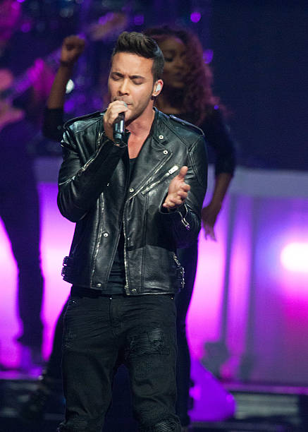 July 18, 2015 Prince Royce. Singer Ariana Grande performs her Honeymoon tour with singer Prince Royce in Fort Lauderdale, Florida (437×612)