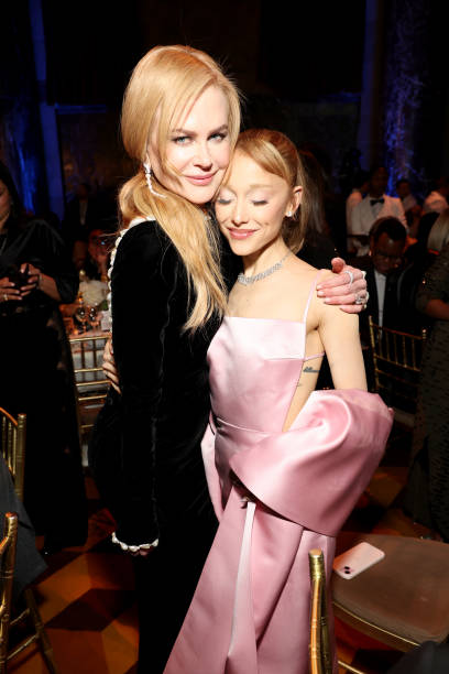 Nicole Kidman and Ariana Grande attend The National Board of Review Annual Awards Gala at Cipriani 42nd Street on Januar