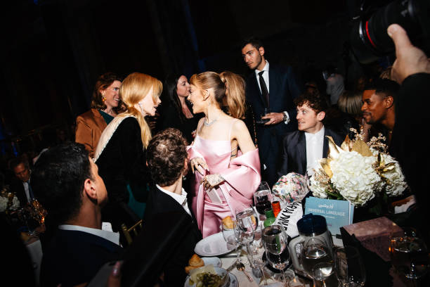 Nicole Kidman, Ariana Grande at the National Board of Review Gala held at Cipriani 42nd Street on January 07, 2025 in New York, New York. — frame 9/76 (612×408)
