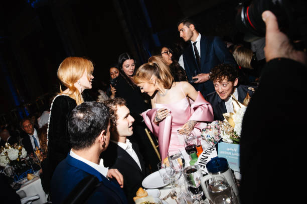Nicole Kidman, Ariana Grande at the National Board of Review Gala held at Cipriani 42nd Street on January 07, 2025 in New York, New York. — frame 4/76 (612×408)