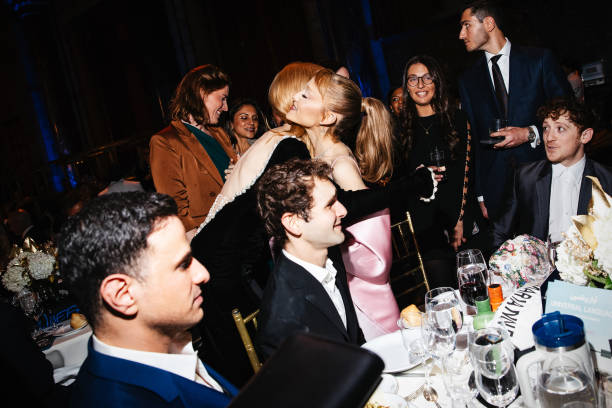 Nicole Kidman, Ariana Grande at the National Board of Review Gala held at Cipriani 42nd Street on January 07, 2025 in New York, New York. — frame 12/76 (612×408)