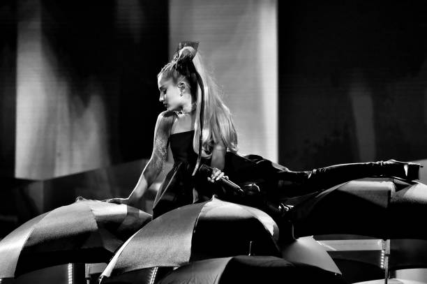 Recording artist Ariana Grande performs during the 2018 Billboard Music Awards at MGM Grand Garden Arena on May 20, 2018