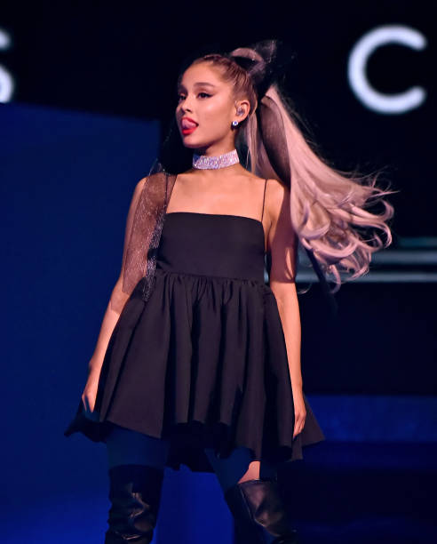 Recording artist Ariana Grande performs during the 2018 Billboard Music Awards at MGM Grand Garden Arena on May 20, 2018