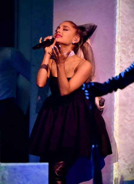 Recording artist Ariana Grande performs during the 2018 Billboard Music Awards at MGM Grand Garden Arena on May 20, 2018