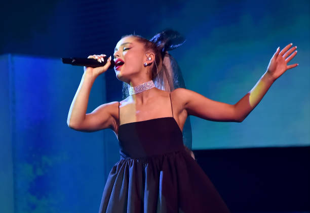 Recording artist Ariana Grande performs during the 2018 Billboard Music Awards at MGM Grand Garden Arena on May 20, 2018
