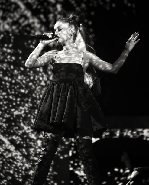 Recording artist Ariana Grande performs during the 2018 Billboard Music Awards at MGM Grand Garden Arena on May 20, 2018