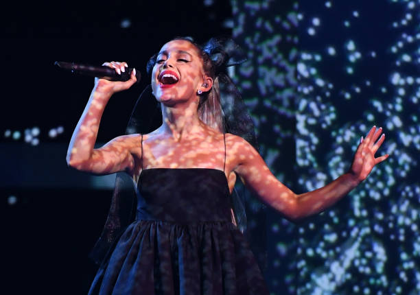 Recording artist Ariana Grande performs during the 2018 Billboard Music Awards at MGM Grand Garden Arena on May 20, 2018