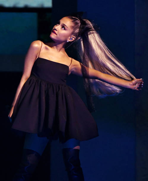 Recording artist Ariana Grande performs during the 2018 Billboard Music Awards at MGM Grand Garden Arena on May 20, 2018