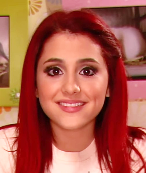 Retouched Version of Ariana Grande as Cat Valentin