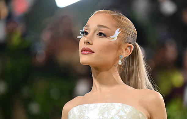 Singer Ariana Grande arrives for the 2024 Met Gala at the Metropolitan Museum of Art on May 6 in New York. The Gala rais