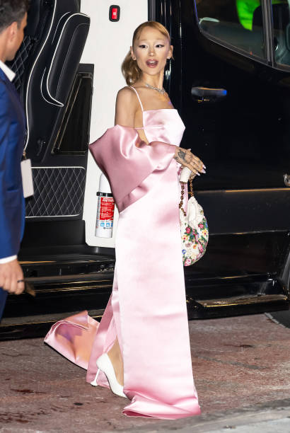 Singer-songwriter and actress Ariana Grande is seen arriving to The National Board of Review Annual Awards Gala at Cipri