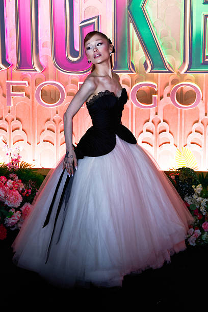 Singer-songwriter Ariana Grande attends the premiere of "Wicked: For Good" at Lincoln Center for the Performing Arts in 