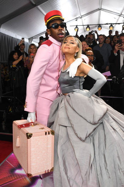Tyler, the Creator and Ariana Grande attend the 62nd Annual GRAMMY Awards at STAPLES Center on January 26, 2020 in Los Angeles, California. 1 — frame 135/153 (408×612)